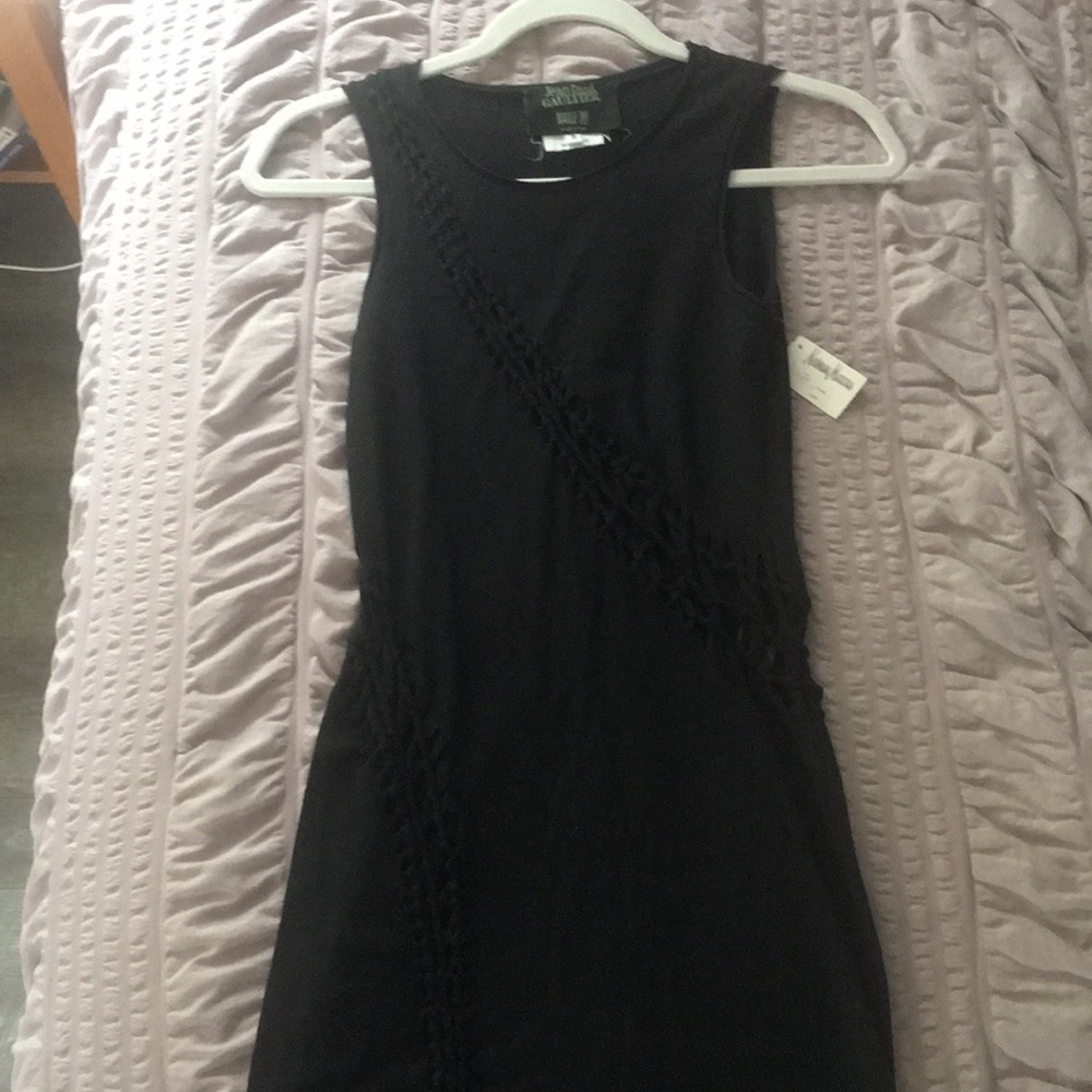 Jean Paul Gaultier black dress vintage